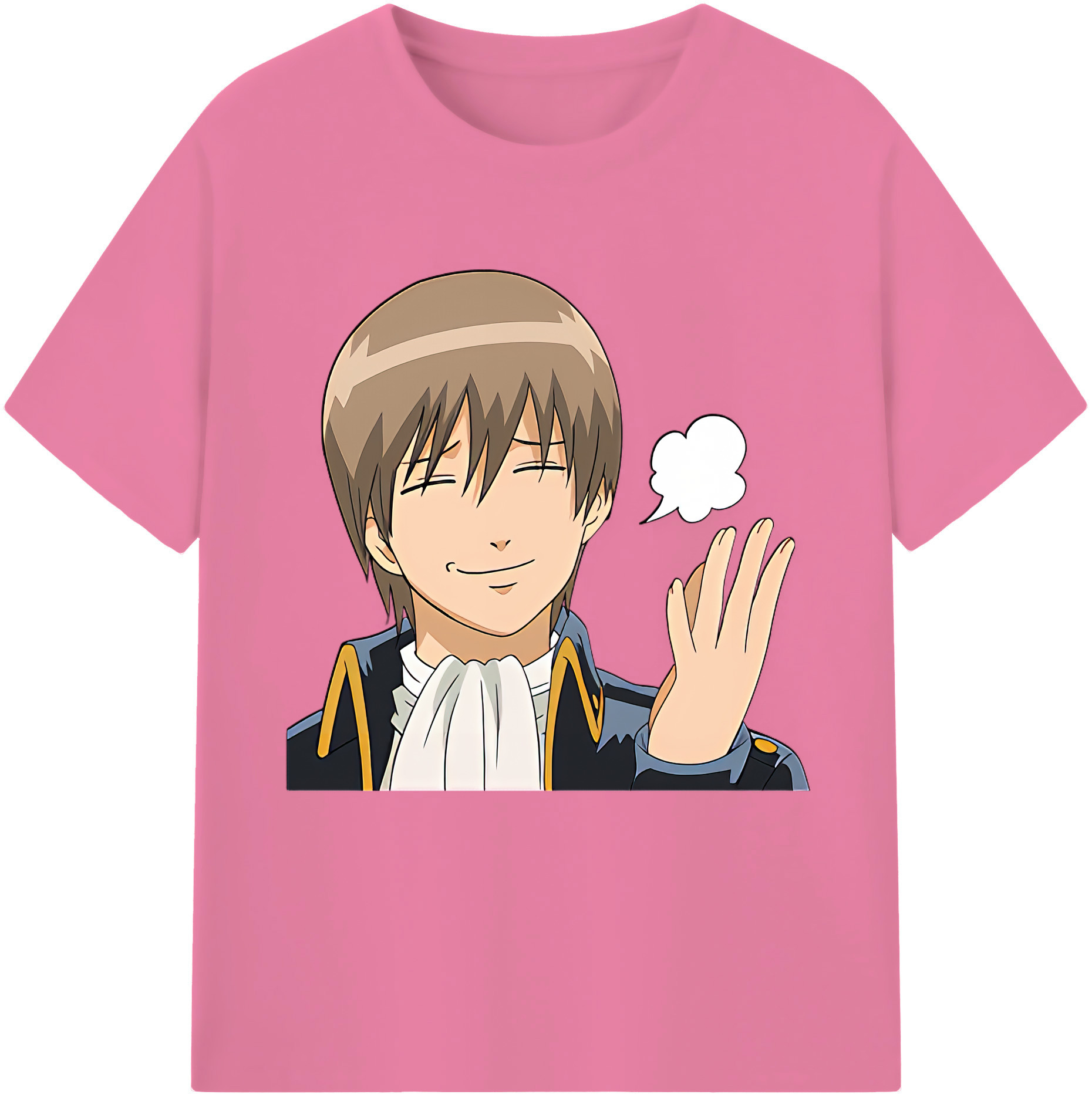 （画像用） ぎんたま 坂田銀時（さかたぎんとき） 神楽 志村新八（しむら しんぱち） GINTAMA Sakata Gintoki Kagura Shimura Shinpachi 綿100％半袖Tシャツ（フロントプリント）